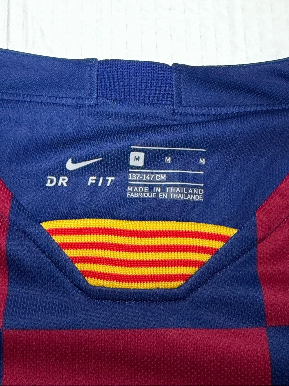 Nike FC Barcelona 2019/20 Home Jersey Youth Medium Blue Red Rakuten La Liga